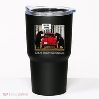 Great Smoky Mountain Bears Hey Look A Menu Tumbler thumb 0