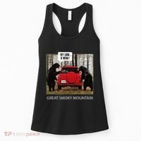 Great Smoky Mountain Bears Hey Look A Menu Women's Tank Top thumb 0