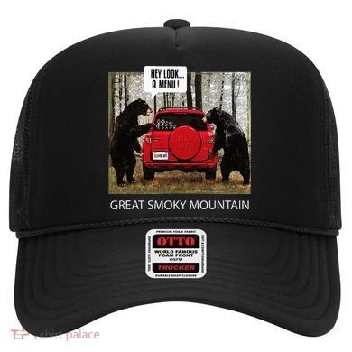 Great Smoky Mountain Bears Hey Look A Menu Hat