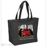 Great Smoky Mountain Bears Hey Look A Menu Tote Bag thumb 2