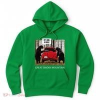 Great Smoky Mountain Bears Hey Look A Menu Hoodie thumb 0
