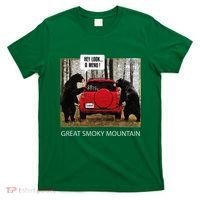 Great Smoky Mountain Bears Hey Look A Menu T-Shirt thumb 0