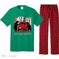 Great Smoky Mountain Bears Hey Look A Menu Pajama Set thumb 0