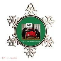 Great Smoky Mountain Bears Hey Look A Menu Ornament thumb 0