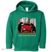 Great Smoky Mountain Bears Hey Look A Menu Toddler Hoodie thumb 0
