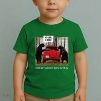 Great Smoky Mountain Bears Hey Look A Menu Toddler T-Shirt thumb 2