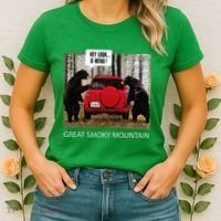 Great Smoky Mountain Bears Hey Look A Menu Women's T-Shirt thumb 2