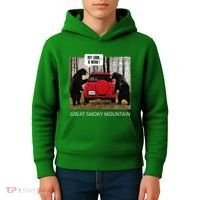 Great Smoky Mountain Bears Hey Look A Menu Kids Hoodie thumb 4