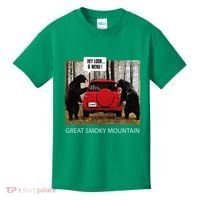 Great Smoky Mountain Bears Hey Look A Menu Kids T-Shirt thumb 0