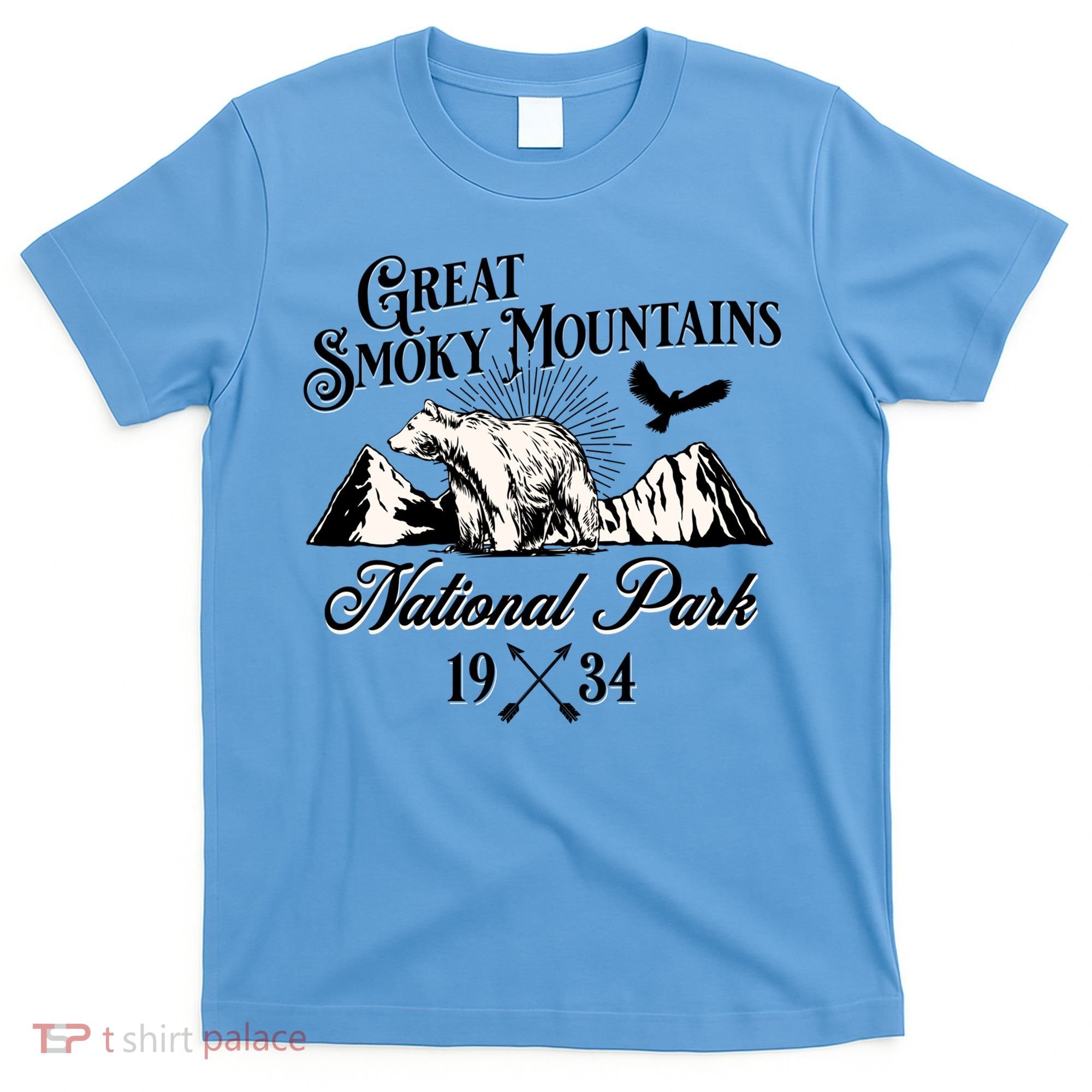 Great Smoky Mountains National Park Tennessee Bear Outdoors Gift T-Shirt