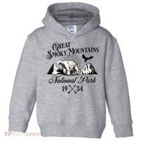 Great Smoky Mountains National Park Tennessee Bear Outdoors Gift Toddler Hoodie thumb 0