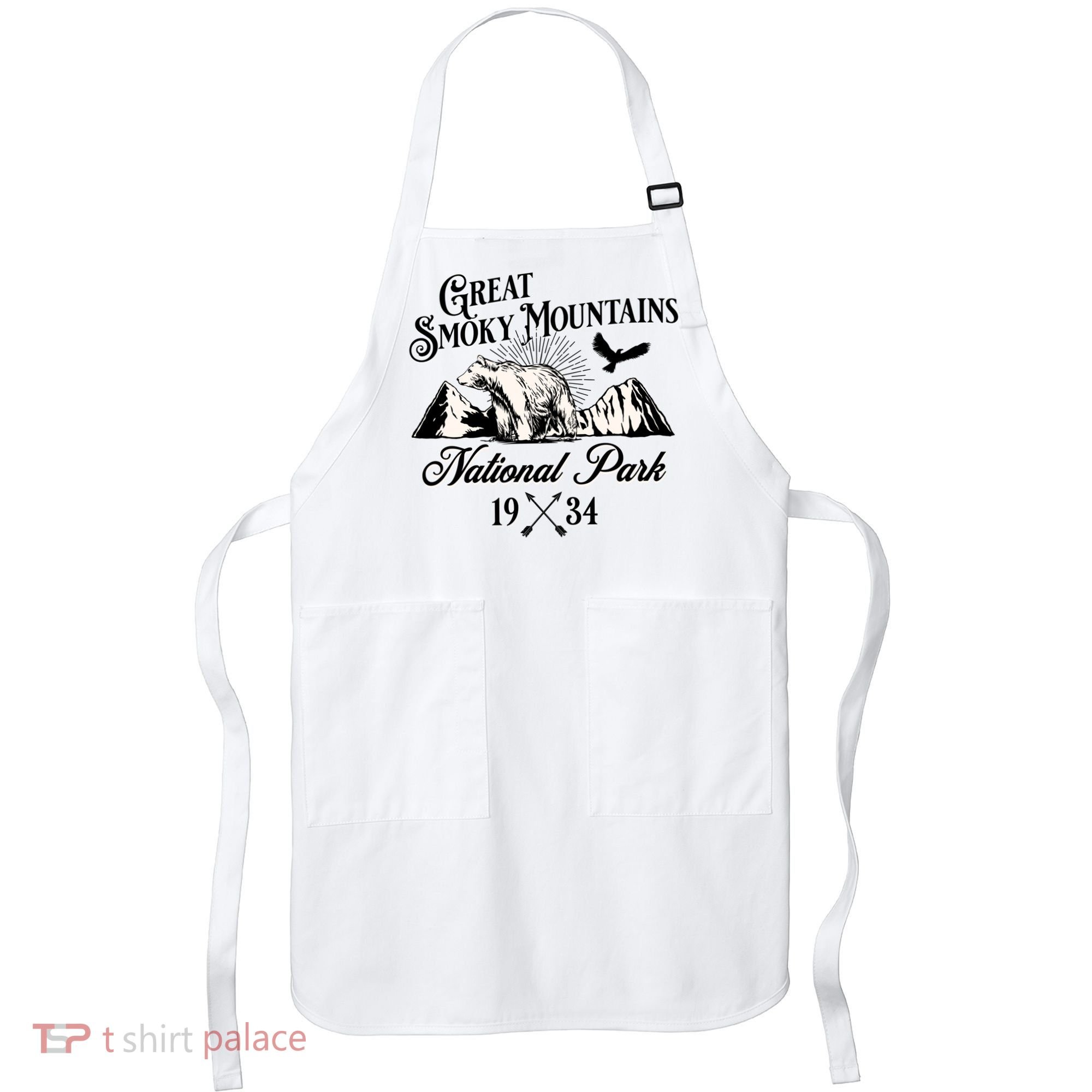 Great Smoky Mountains National Park Tennessee Bear Outdoors Gift Apron
