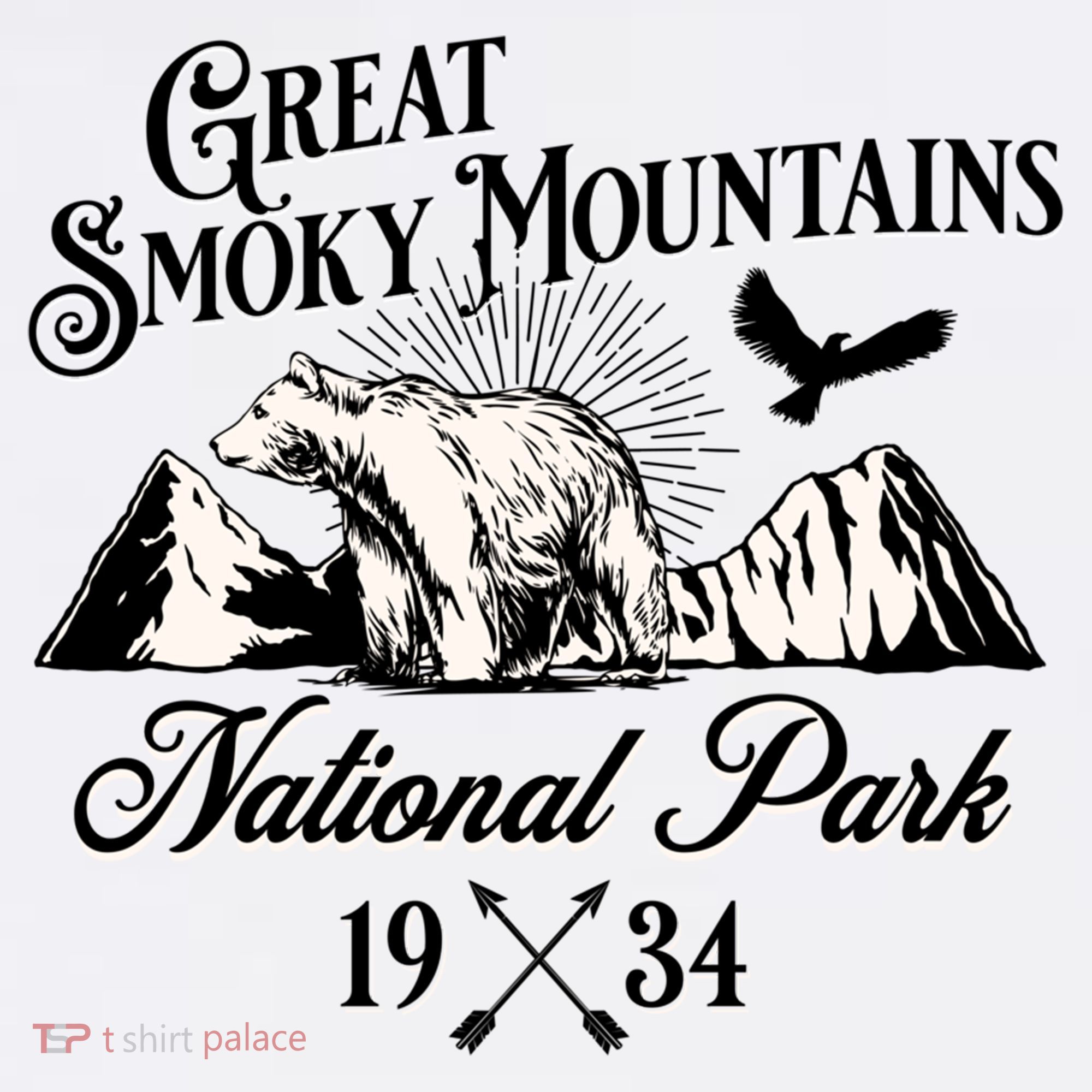 Great Smoky Mountains National Park Tennessee Bear Outdoors Gift Sweatshirt