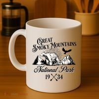 Great Smoky Mountains National Park Tennessee Bear Outdoors Gift Coffee Mug thumb 4