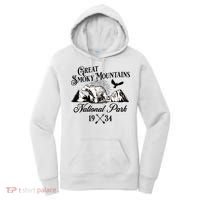 Great Smoky Mountains National Park Tennessee Bear Outdoors Gift Women's Hoodie thumb 0