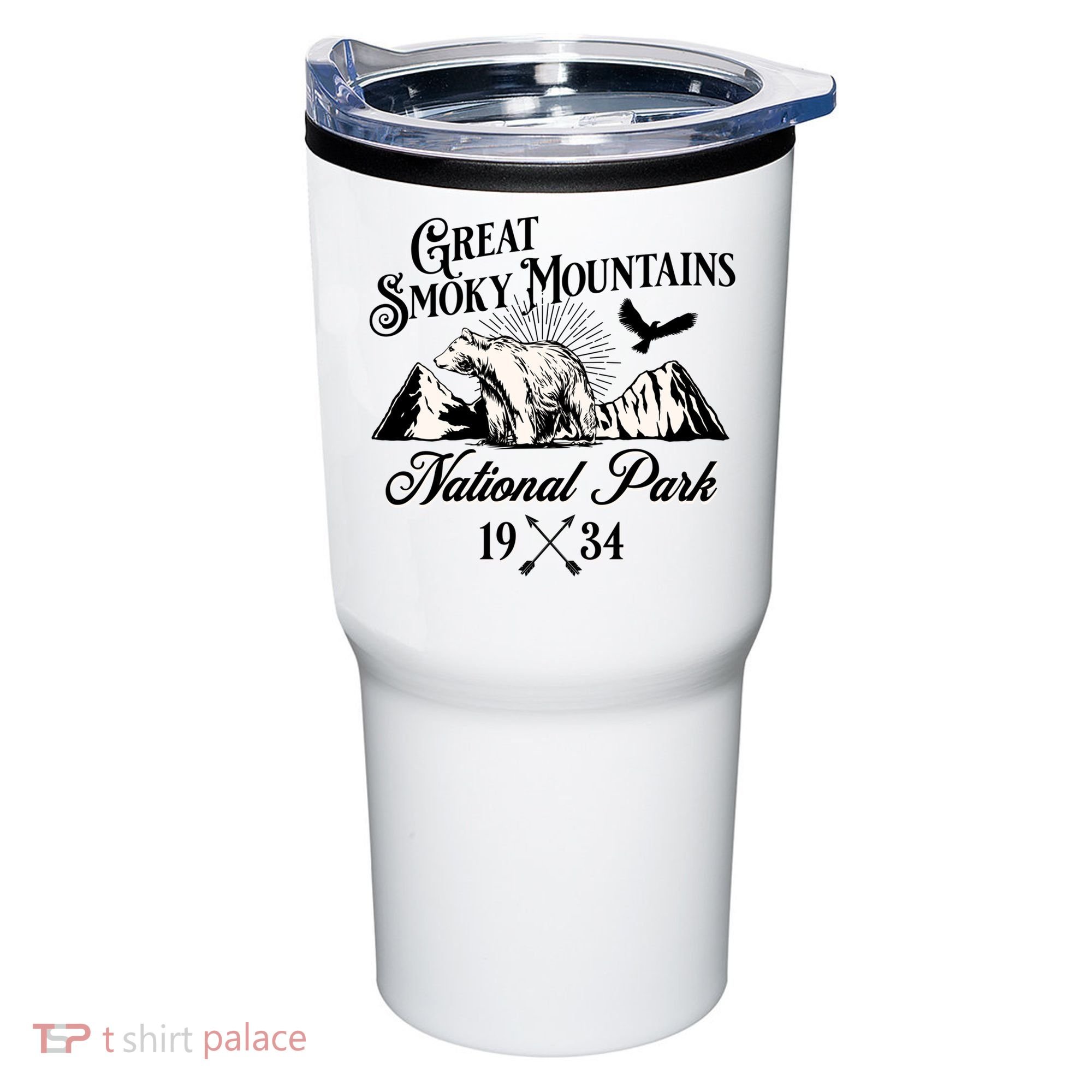 Great Smoky Mountains National Park Tennessee Bear Outdoors Gift Tumbler