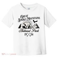 Great Smoky Mountains National Park Tennessee Bear Outdoors Gift Toddler T-Shirt thumb 0