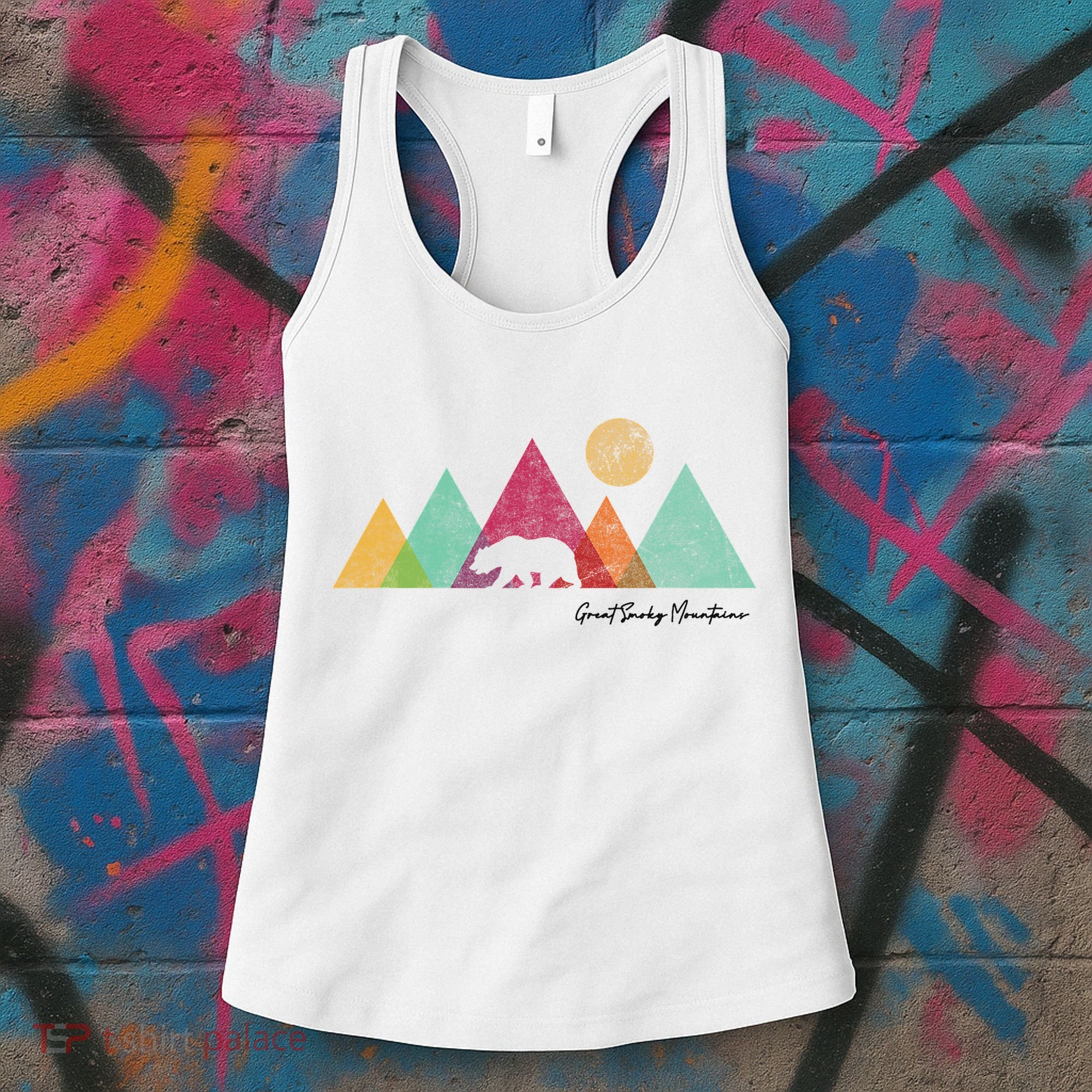 Great Smoky Mountains National Park Bear Women's Tank Top