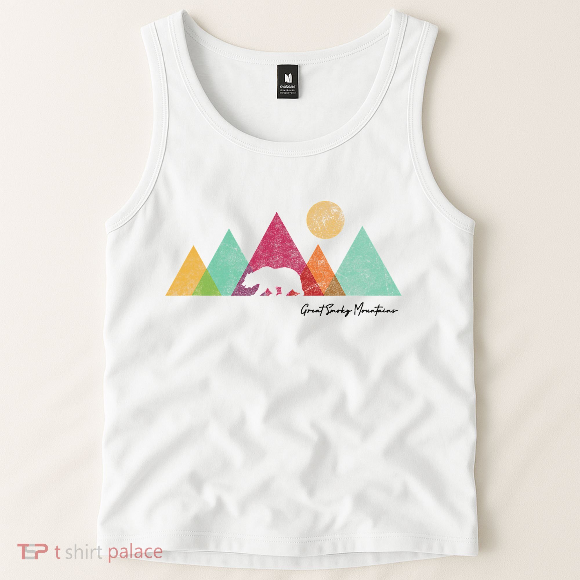 Great Smoky Mountains National Park Bear Tank Top