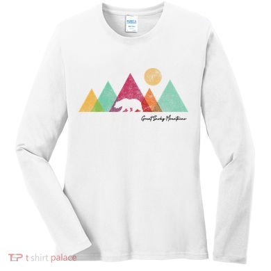 Great Smoky Mountains National Park Bear Women's Long Sleeve Shirt