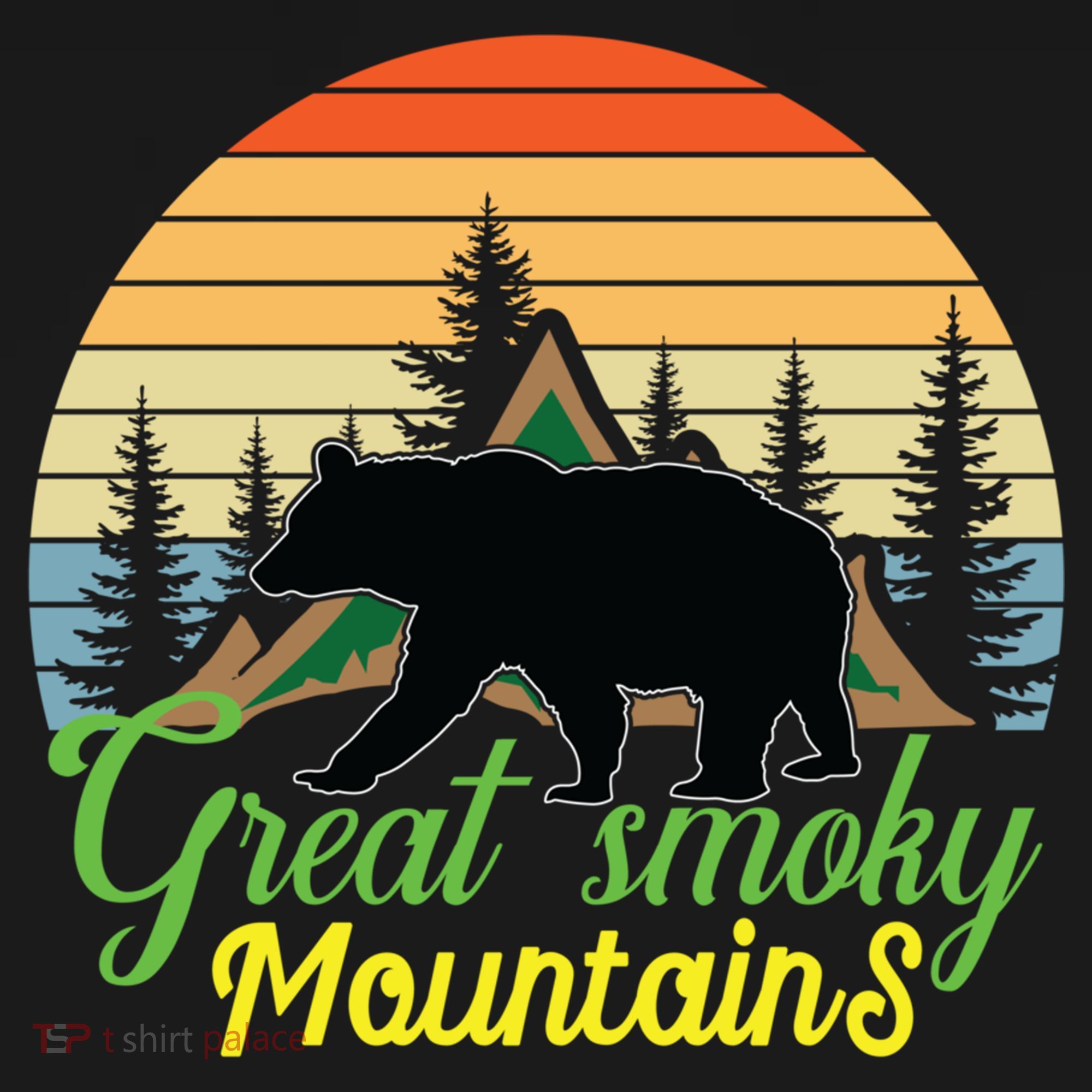 Great Smoky Mountains Bear Tennessee Gatlinburg Nature Great Gift Women's Hoodie