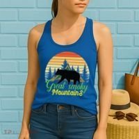 Great Smoky Mountains Bear Tennessee Gatlinburg Nature Great Gift Women's Tank Top thumb 2