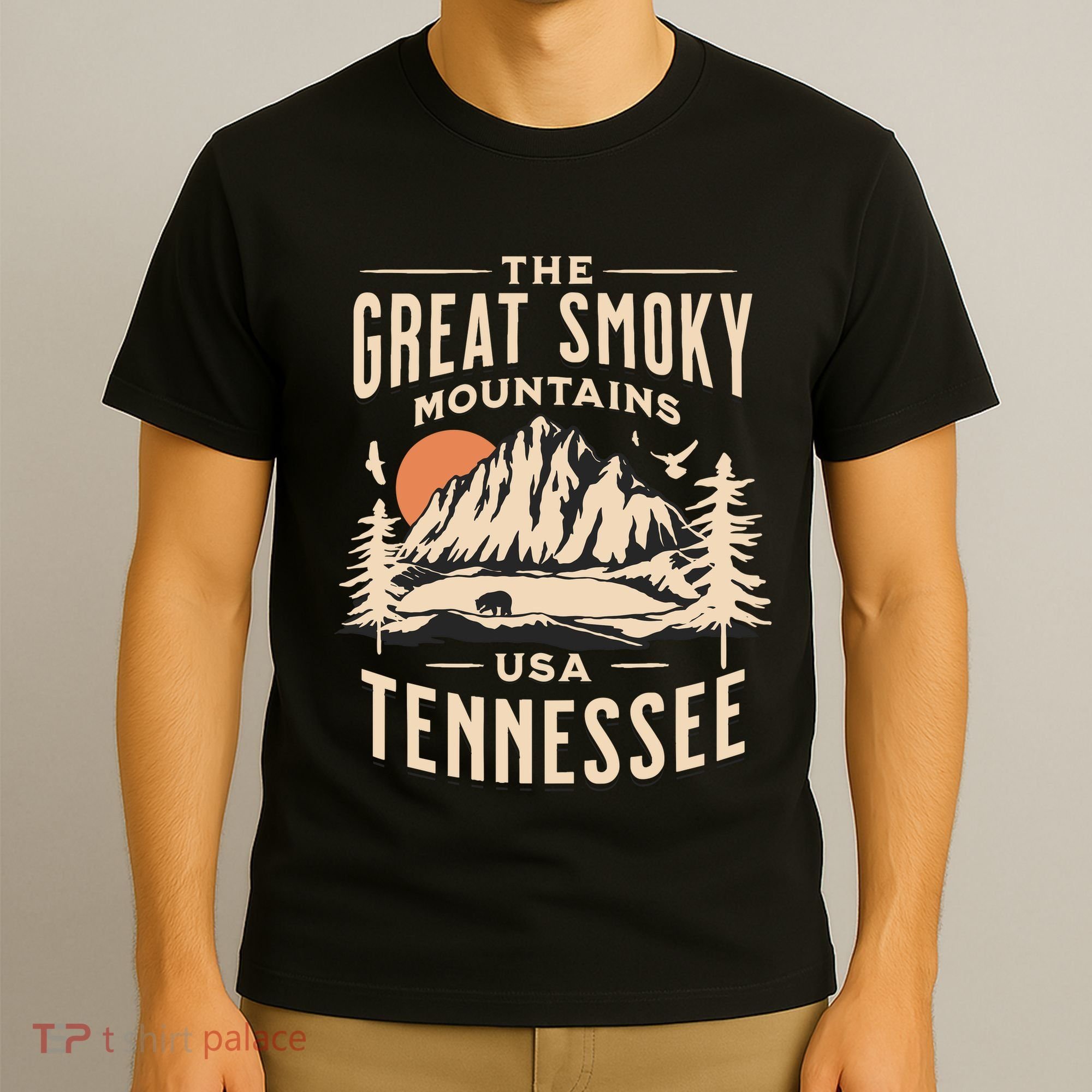 Great Smoky Mountains National Park Tennessee Hike Outdoors T-Shirt