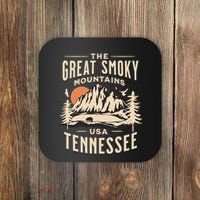 Great Smoky Mountains National Park Tennessee Hike Outdoors Coaster thumb 0