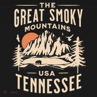 Great Smoky Mountains National Park Tennessee Hike Outdoors Women's Hoodie thumb 2