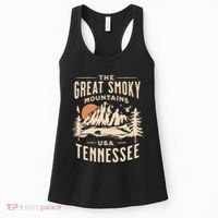 Great Smoky Mountains National Park Tennessee Hike Outdoors Women's Tank Top thumb 0