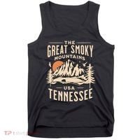 Great Smoky Mountains National Park Tennessee Hike Outdoors Tank Top thumb 0