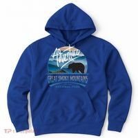 Great Smoky Mountains National Park Adventure Bear Souvenir Gift Hoodie thumb 0