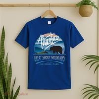 Great Smoky Mountains National Park Adventure Bear Souvenir Gift T-Shirt thumb 2