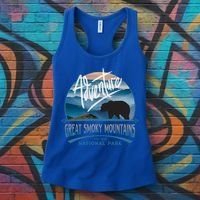 Great Smoky Mountains National Park Adventure Bear Souvenir Gift Women's Tank Top thumb 3