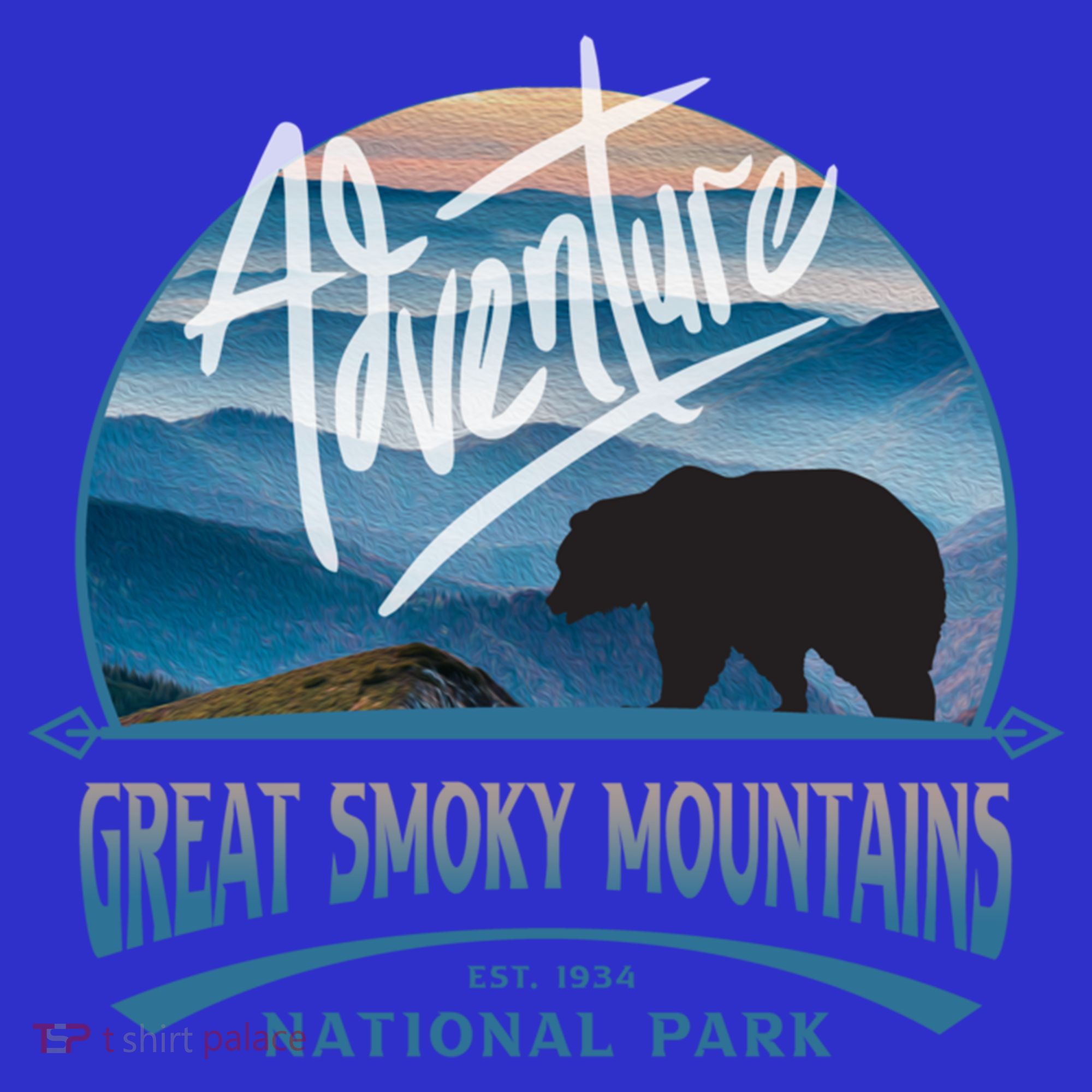 Great Smoky Mountains National Park Adventure Bear Souvenir Gift Women's Tank Top