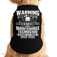 Grumpy Sarcastic Maintenance Technician Repairman Handyman Doggie Tank thumb 0