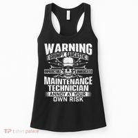 Grumpy Sarcastic Maintenance Technician Repairman Handyman Women's Tank Top thumb 0