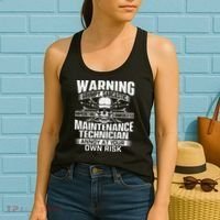 Grumpy Sarcastic Maintenance Technician Repairman Handyman Women's Tank Top thumb 2