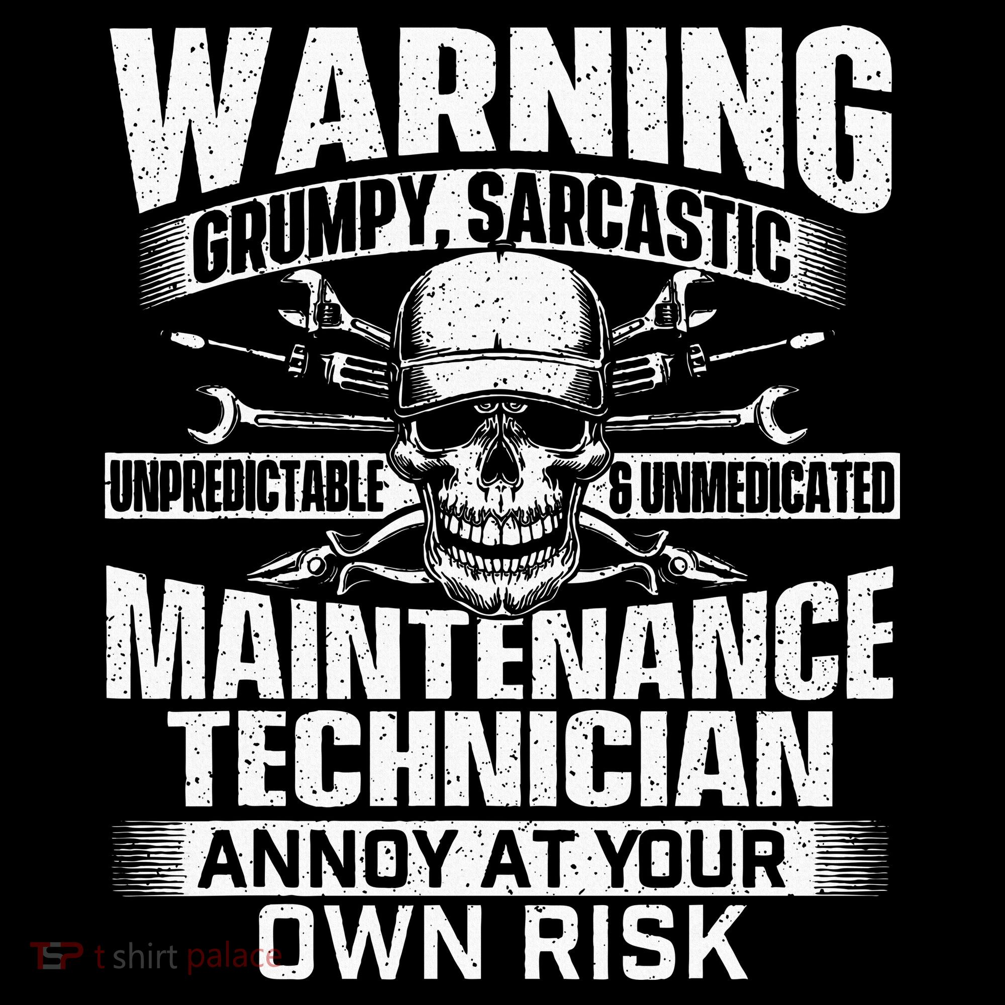 Grumpy Sarcastic Maintenance Technician Repairman Handyman Baby Bodysuit