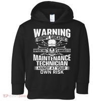 Grumpy Sarcastic Maintenance Technician Repairman Handyman Toddler Hoodie thumb 0