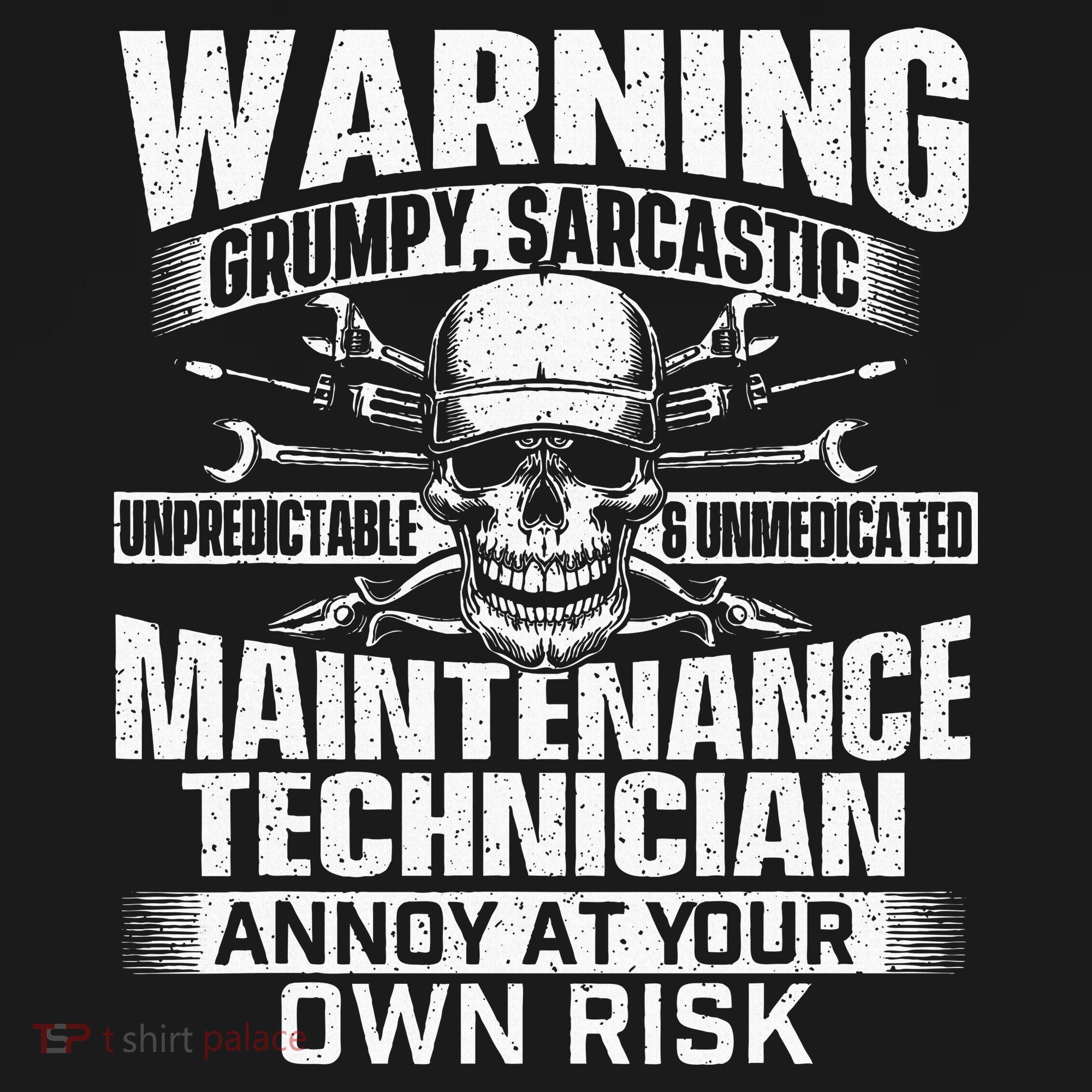 Grumpy Sarcastic Maintenance Technician Repairman Handyman Toddler T-Shirt