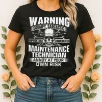 Grumpy Sarcastic Maintenance Technician Repairman Handyman Women's T-Shirt thumb 2