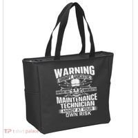 Grumpy Sarcastic Maintenance Technician Repairman Handyman Tote Bag thumb 2