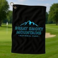 Great Smoky Mountains National Park Golf Towel thumb 1