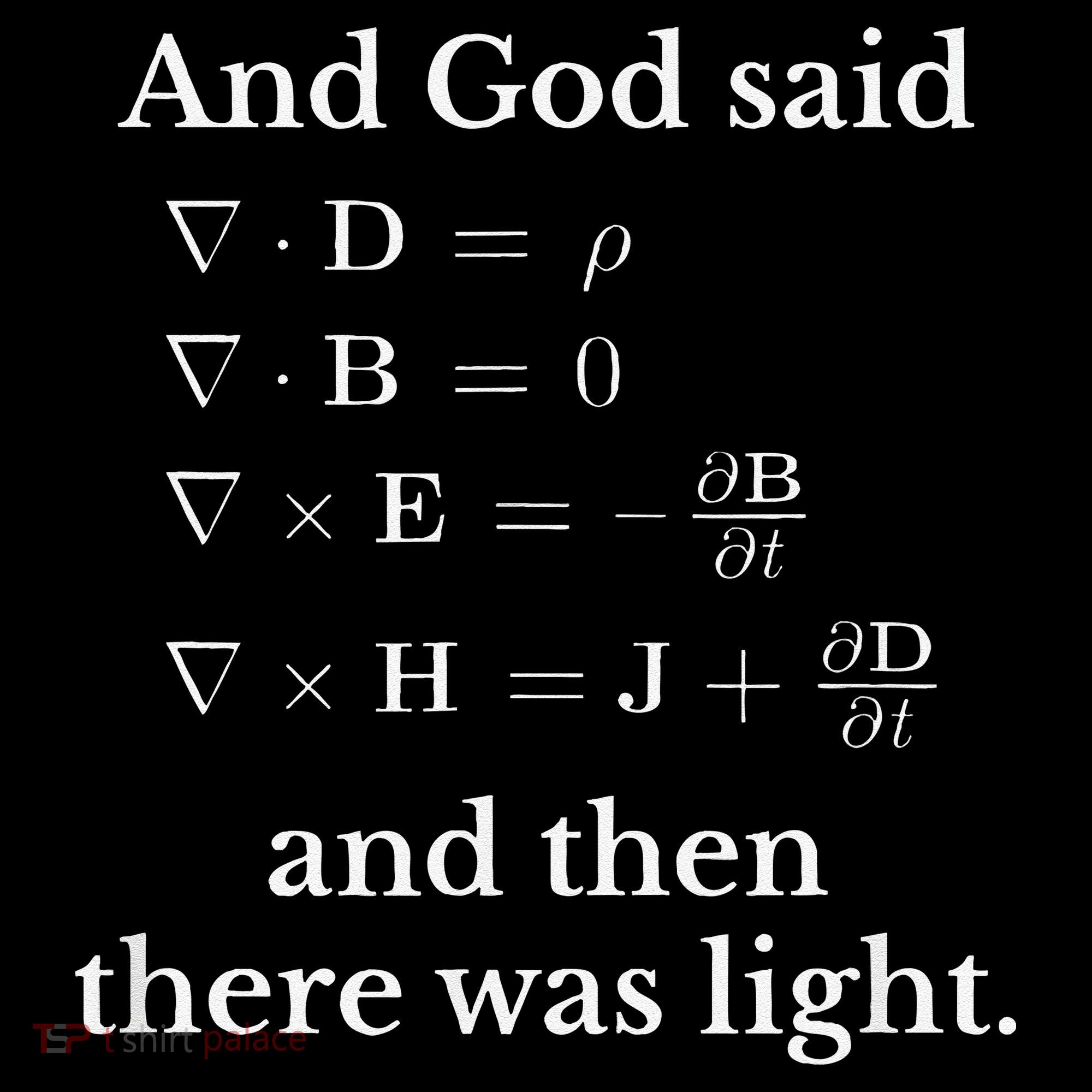 God Said MaxwellS Equations Integral Form Geeks Doggie Tank