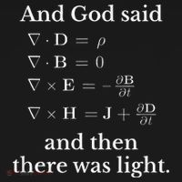 God Said MaxwellS Equations Integral Form Geeks Hoodie thumb 2