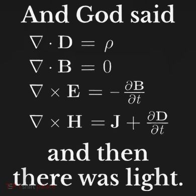 God Said MaxwellS Equations Integral Form Geeks 16 in Basic Backpack