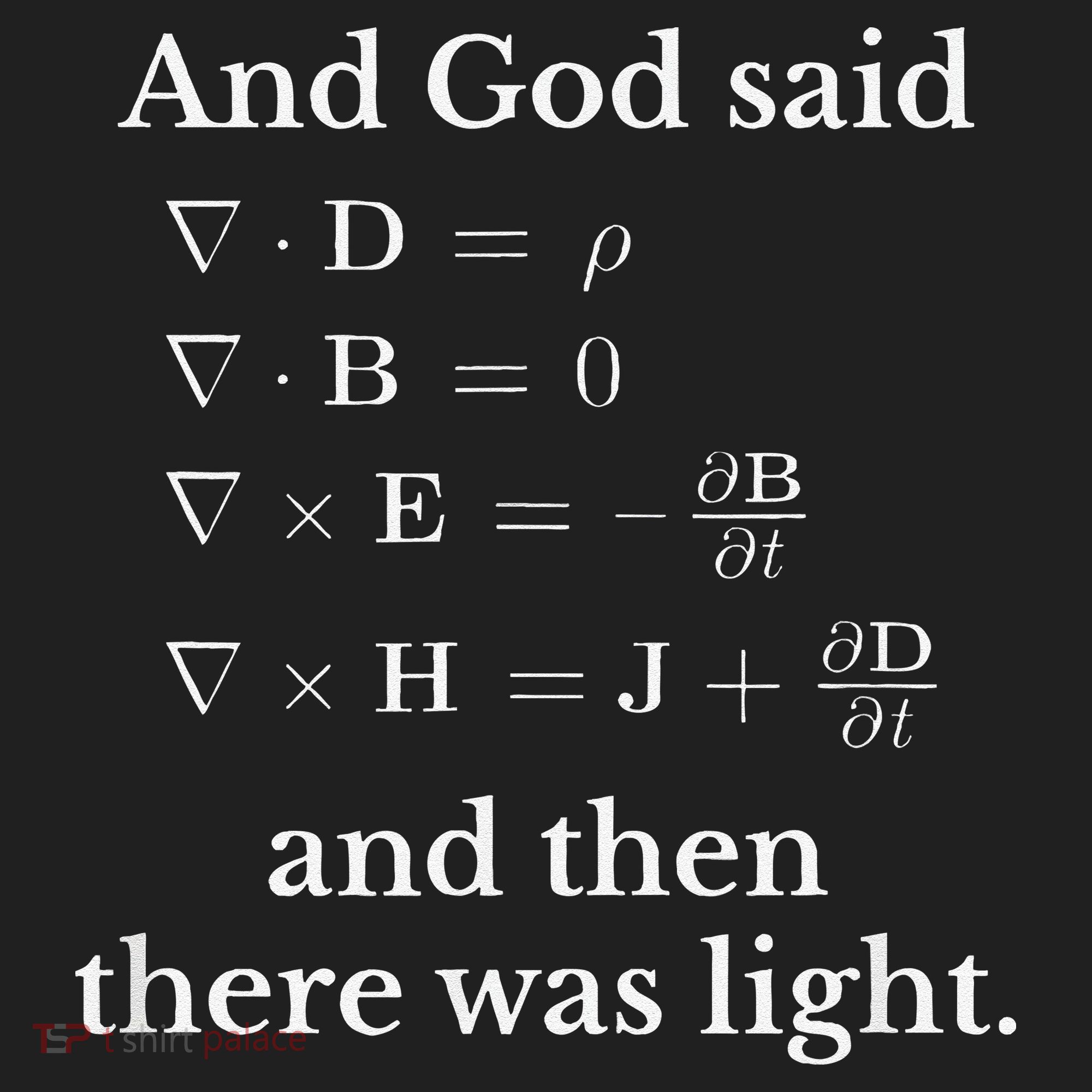 God Said MaxwellS Equations Integral Form Geeks Tumbler