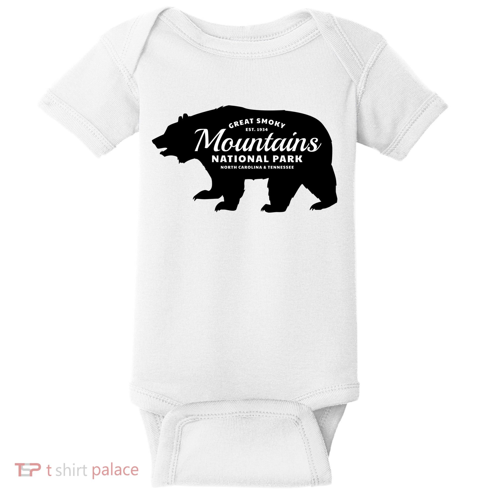 Great Smoky Mountains National Park Sweagift Baby Bodysuit