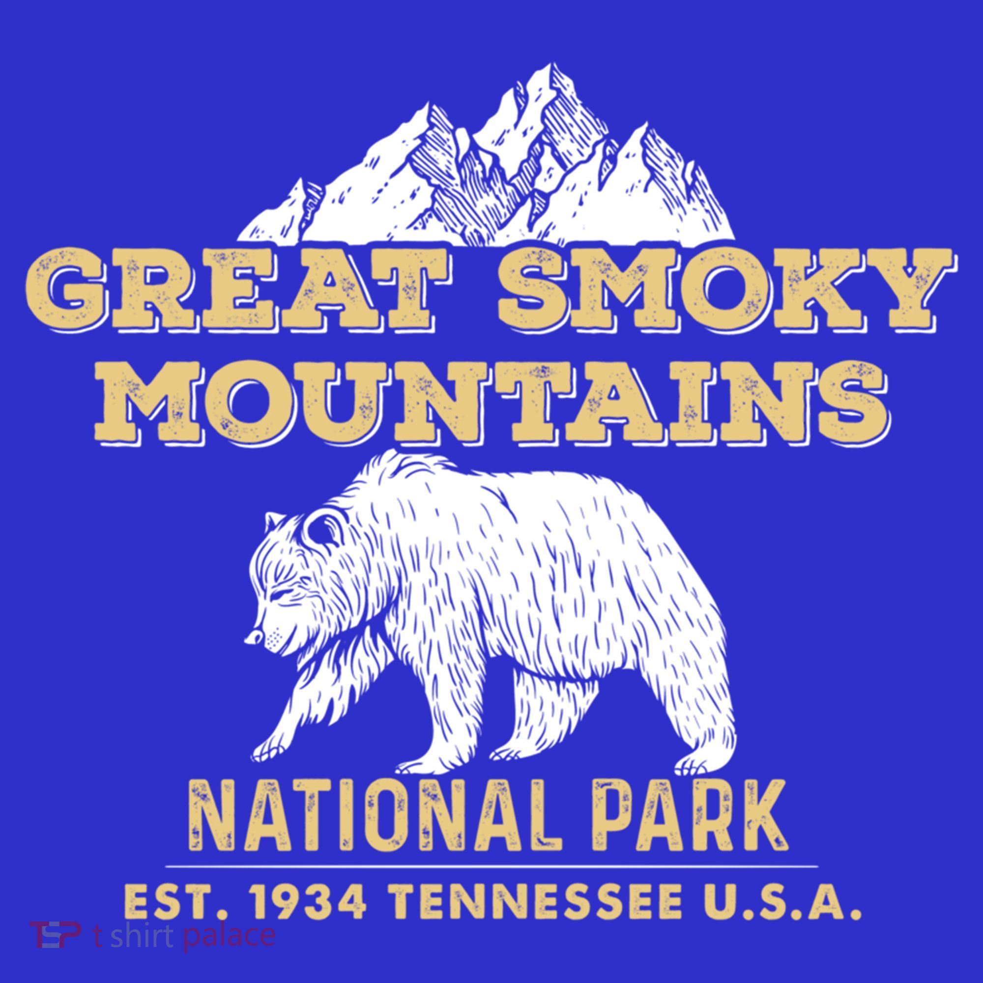 Great Smoky Mountains National Park Tennessee Bear Gift Hoodie
